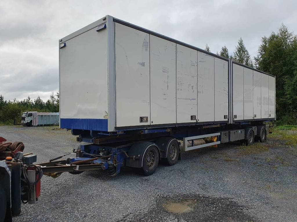 VAK 2 lavan Vaihtolava kärry +2 konttia ADR!! - Remorque ampliroll/ Multibenne: photos 1 VAK 2 lavan Vaihtolava kärry +2 konttia ADR!! - Remorque ampliroll/ Multibenne: photos 1
