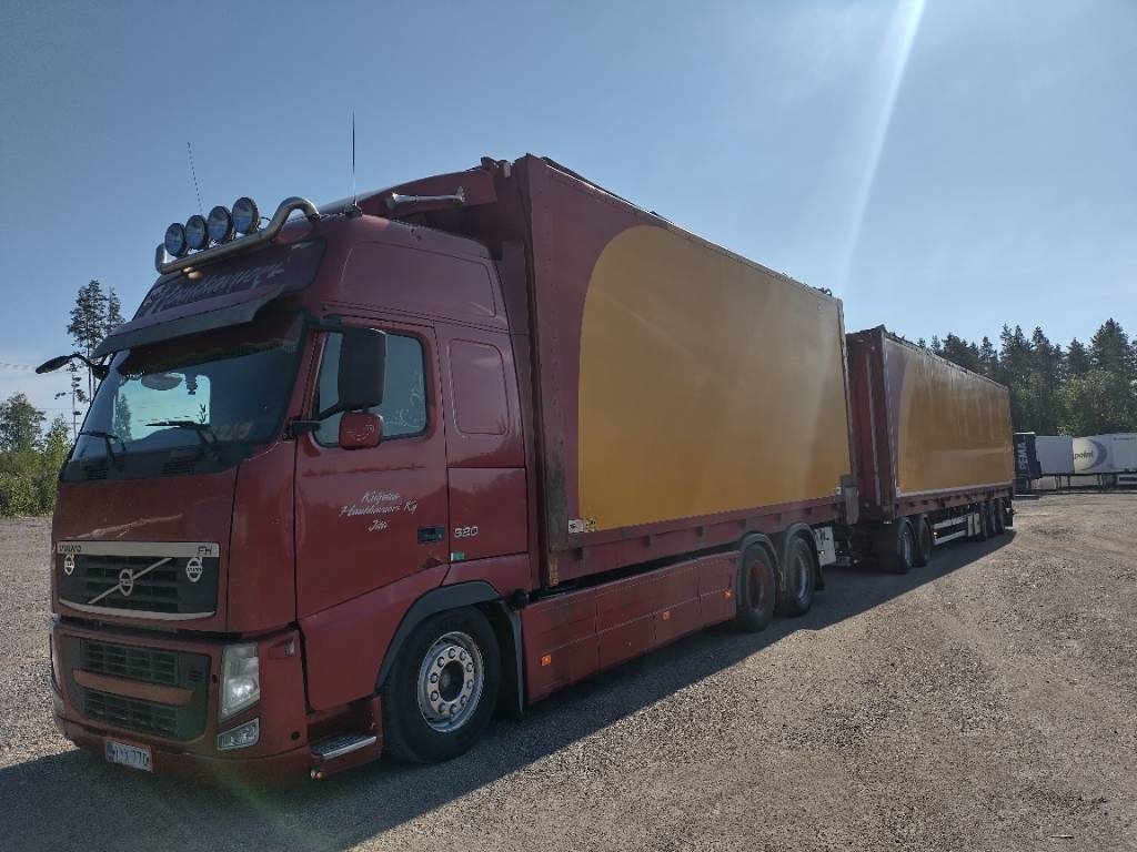 Volvo FH13 6x4 toplift ketjupurku +Toplift 5 aks. Kärty - Camion fourgon: photos 1 Volvo FH13 6x4 toplift ketjupurku +Toplift 5 aks. Kärty - Camion fourgon: photos 1