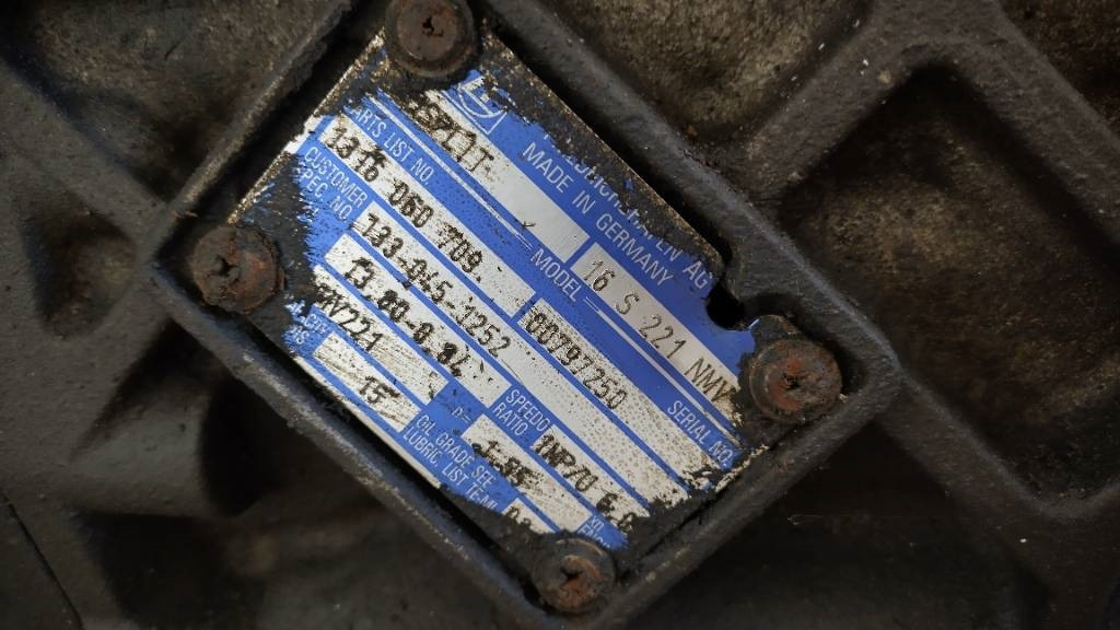 ZF 16s221NMV vaihteisto - Boîte de vitesse pour Camion: photos 4 ZF 16s221NMV vaihteisto - Boîte de vitesse pour Camion: photos 4