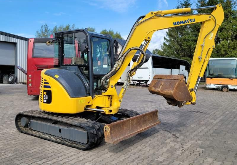 Komatsu PC55MR-3 / SPROWADZONA / 4 380 MTH - Pelle sur chenille: photos 2 Komatsu PC55MR-3 / SPROWADZONA / 4 380 MTH - Pelle sur chenille: photos 2