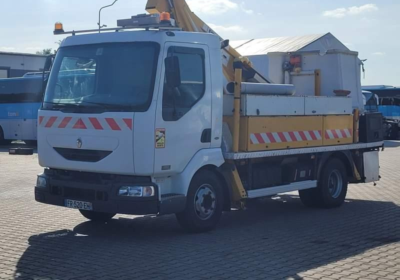 Renault MIDLUM 180 DCI / SPROWADZONA / ZWYŻKA - Camion avec nacelle: photos 2 Renault MIDLUM 180 DCI / SPROWADZONA / ZWYŻKA - Camion avec nacelle: photos 2