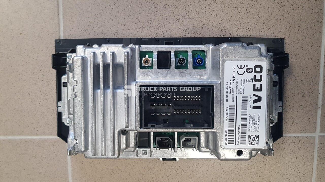 IVECO IVECO STRALIS EURO6 navi system, navigation system, multimedia system, radio audio control 5802403831, 5801677506 - Système de navigation pour Camion: photos 4 IVECO IVECO STRALIS EURO6 navi system, navigation system, multimedia system, radio audio control 5802403831, 5801677506 - Système de navigation pour Camion: photos 4