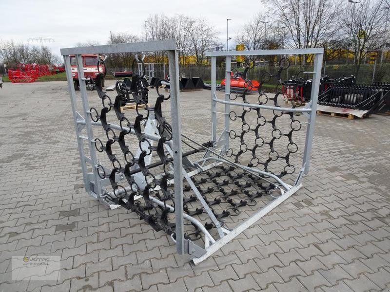 Herse à chaîne neuf Vemac Wiesenschleppe 500cm 5m hydraulisch Schleppe Egge Striegel NEU: photos 7