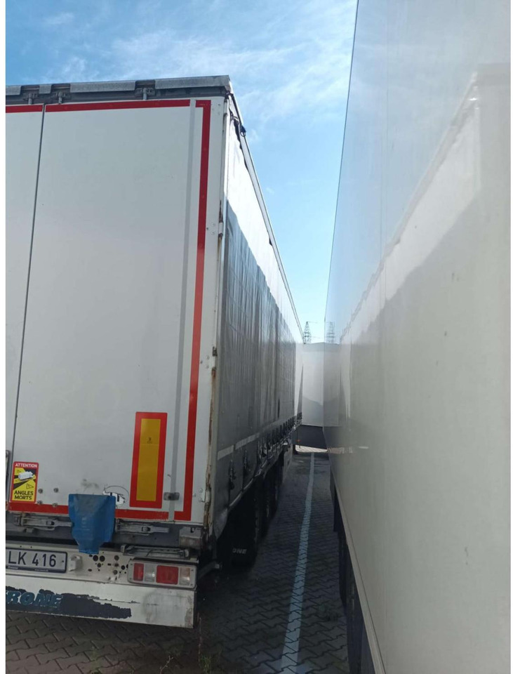 2018 Krone SDP Profi Liner Standard Lifting Axle - Semi-remorque rideaux coulissants: photos 2 2018 Krone SDP Profi Liner Standard Lifting Axle - Semi-remorque rideaux coulissants: photos 2