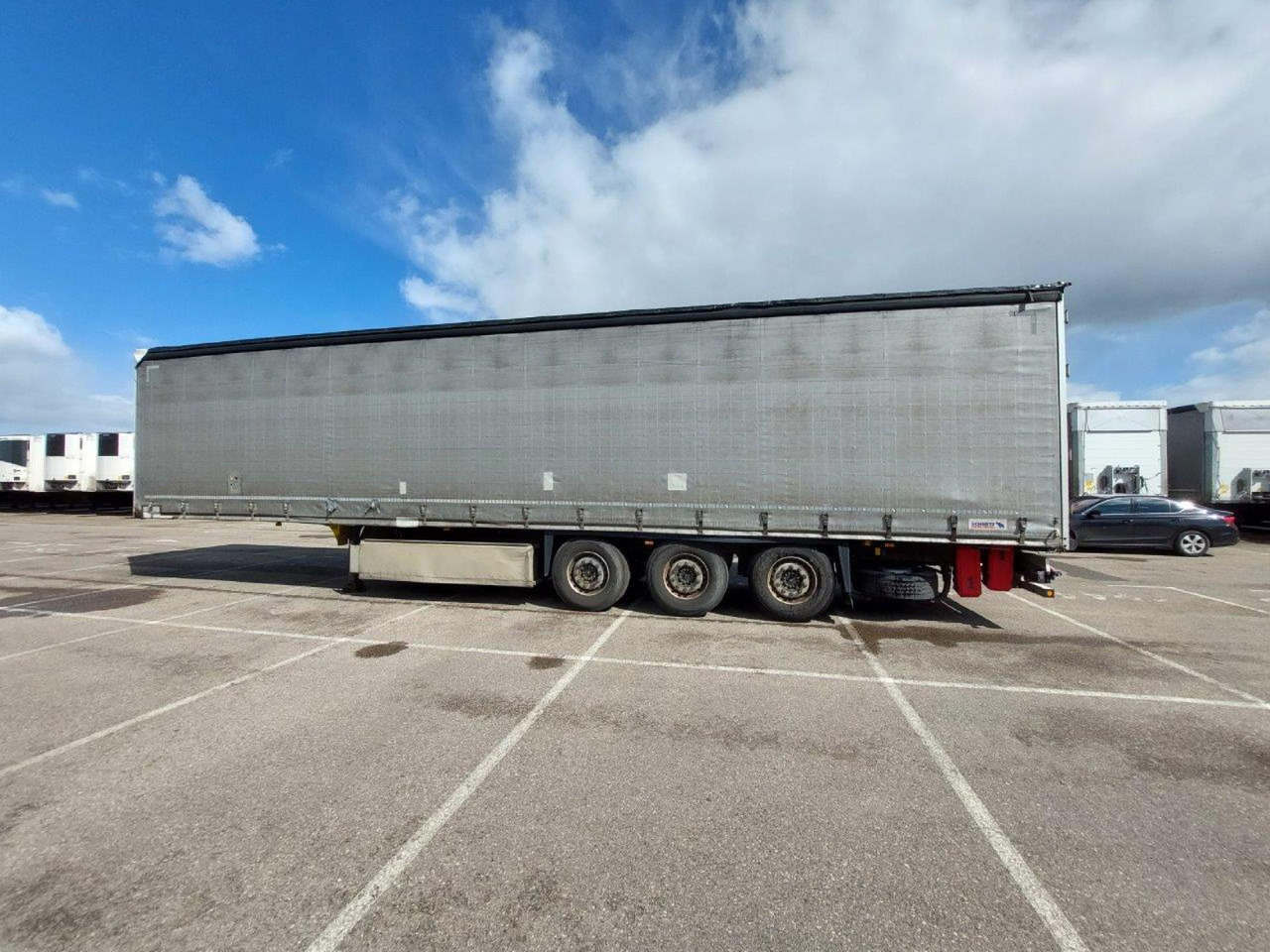 2019 Schmitz Cargobull SCS24/L Lifting Axle - Semi-remorque rideaux coulissants: photos 5 2019 Schmitz Cargobull SCS24/L Lifting Axle - Semi-remorque rideaux coulissants: photos 5