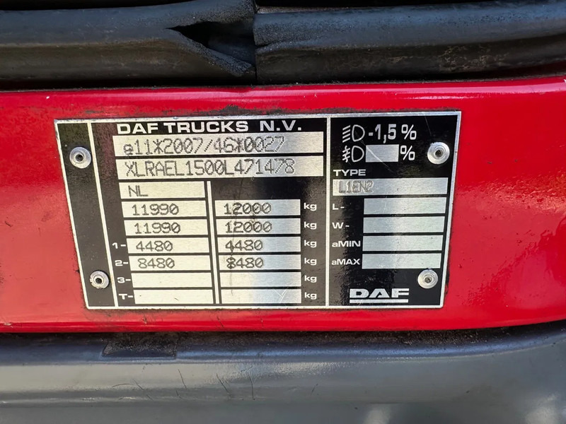 DAF LF 210 / NL TRUCK / LOW KM / EURO 6 / BOX + TAILLIFT / 12t / NEW APK - Camion fourgon: photos 5 DAF LF 210 / NL TRUCK / LOW KM / EURO 6 / BOX + TAILLIFT / 12t / NEW APK - Camion fourgon: photos 5