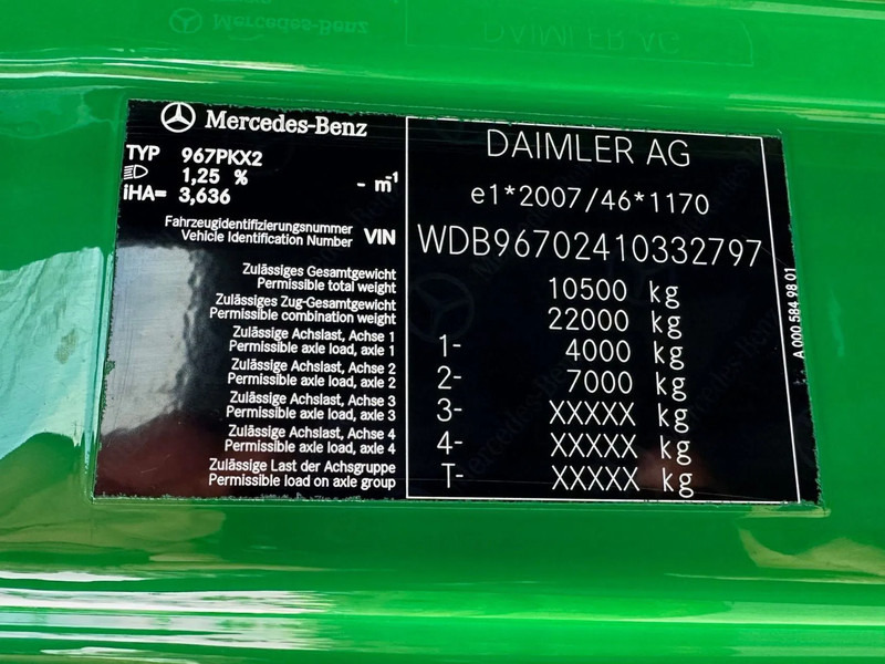 Camion fourgon Mercedes-Benz Atego 1018 / NL TRUCK / AIRCO / BOX+LIFT+SIDE DOOR / AUTOMATIC: photos 17