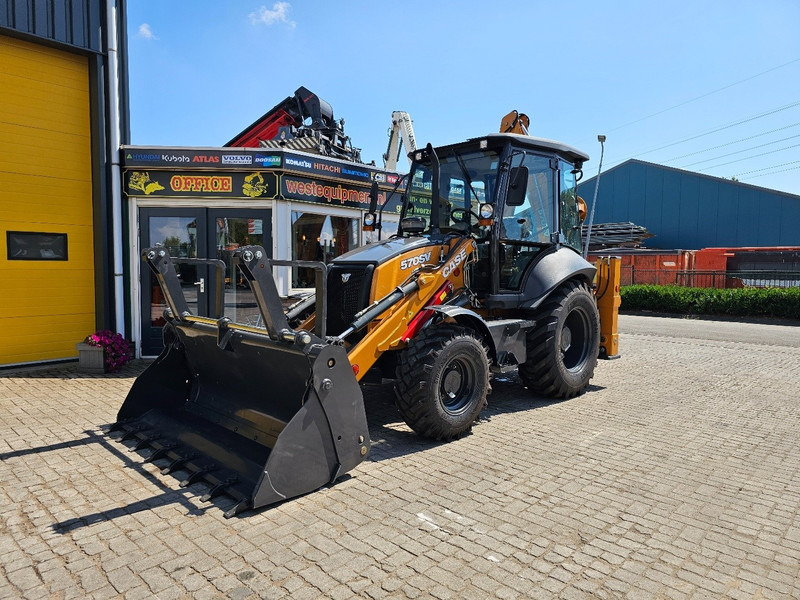 Case 570SV A/C / 4x4 / Lepels / Telescopic - Tractopelle: photos 2 Case 570SV A/C / 4x4 / Lepels / Telescopic - Tractopelle: photos 2