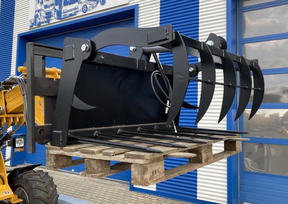 Greifschaufel Krokodilgebiss Dunggabel 1200mm EURO-Aufnahme *INKL.19% MWST* - Matériel d'ensilage: photos 1 Greifschaufel Krokodilgebiss Dunggabel 1200mm EURO-Aufnahme *INKL.19% MWST* - Matériel d'ensilage: photos 1