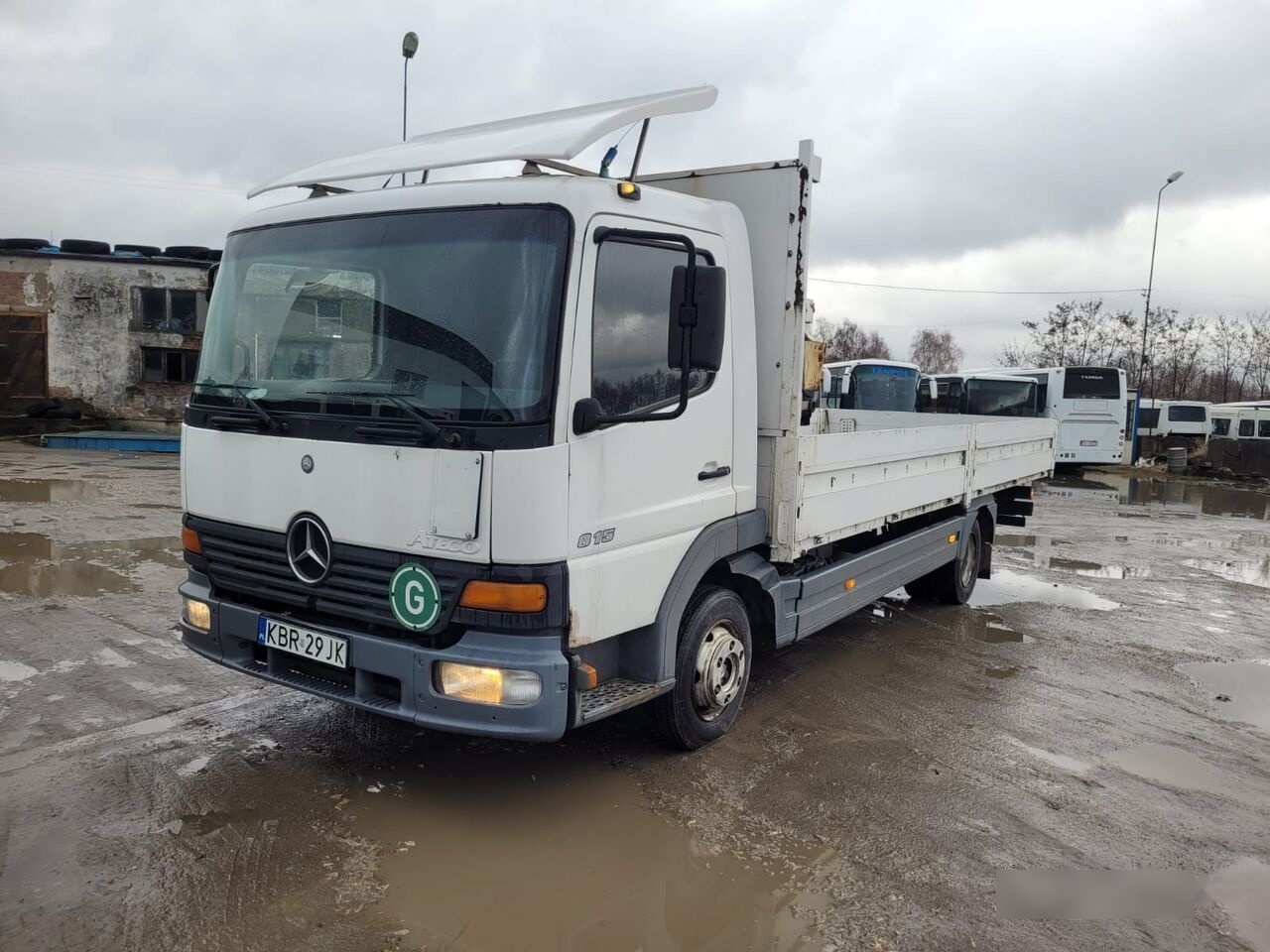 Mercedes-Benz Atego 815 - Camion plateau: photos 3 Mercedes-Benz Atego 815 - Camion plateau: photos 3
