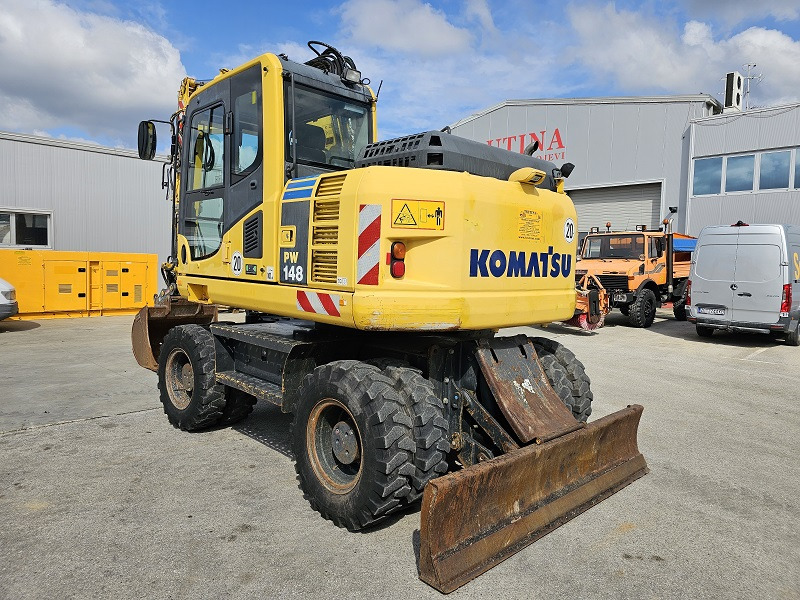 KOMATSU PW148-8 - Pelle sur pneus: photos 3 KOMATSU PW148-8 - Pelle sur pneus: photos 3