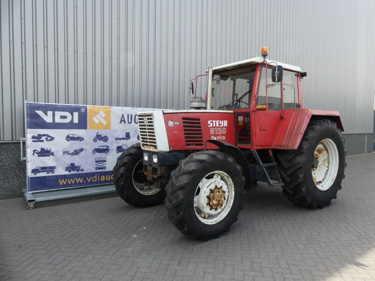 Steyr 8150 - Tracteur agricole: photos 1 Steyr 8150 - Tracteur agricole: photos 1