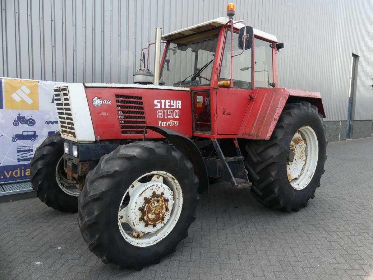 Steyr 8150 - Tracteur agricole: photos 3 Steyr 8150 - Tracteur agricole: photos 3