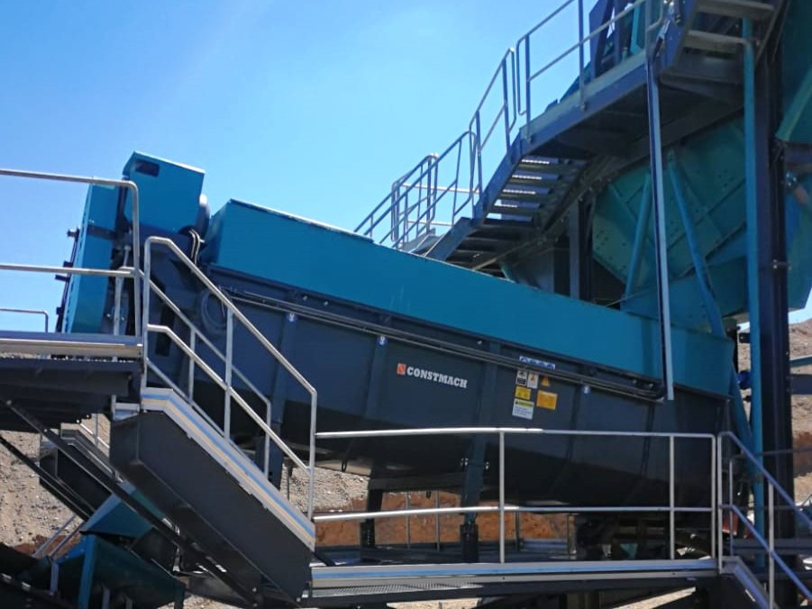 CONSTMACH Log Washer – Powerful Cleaning Solution for Coarse and Clay-Bound Materials - Crible: photos 2 CONSTMACH Log Washer – Powerful Cleaning Solution for Coarse and Clay-Bound Materials - Crible: photos 2