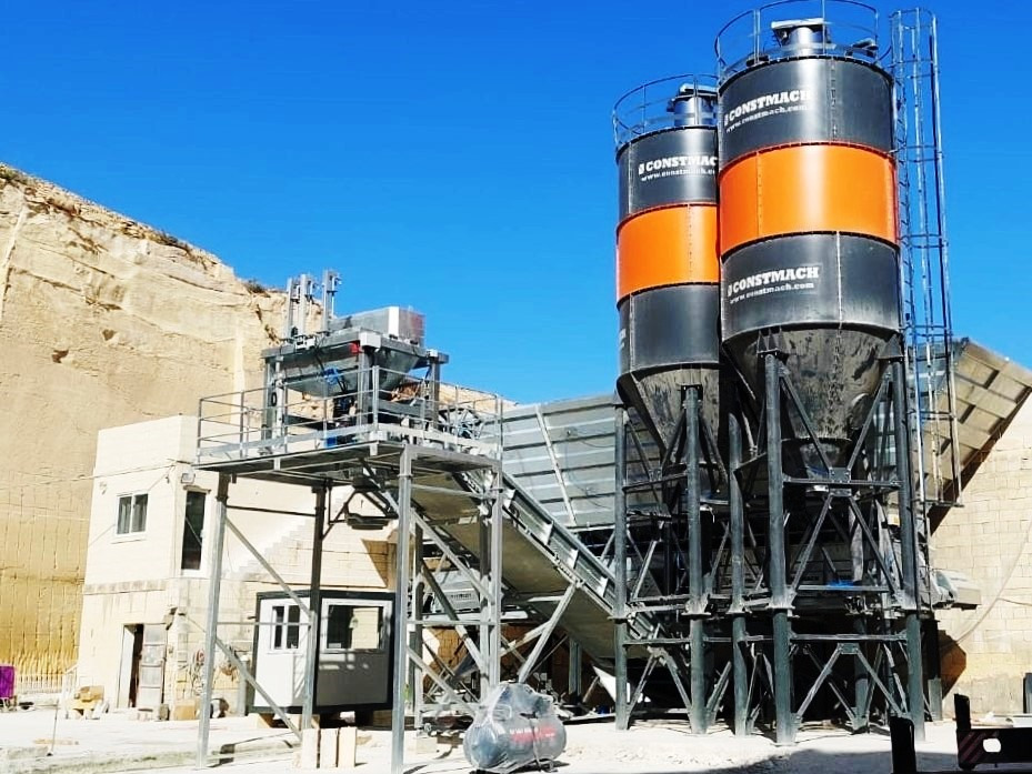 Constmach 100 m³/h Dry Type Concrete Batching Plant - Centrale à béton: photos 1 Constmach 100 m³/h Dry Type Concrete Batching Plant - Centrale à béton: photos 1