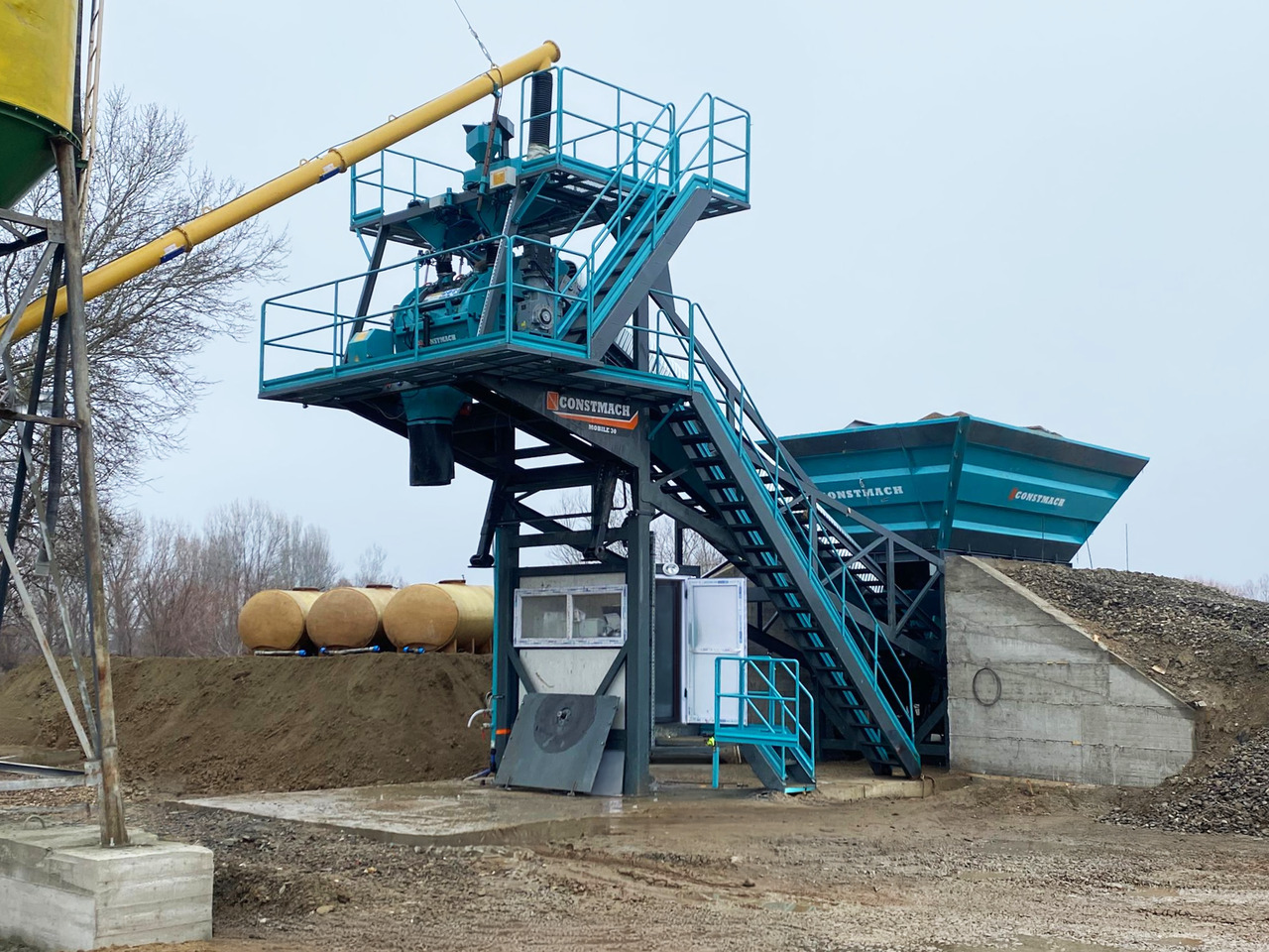 Constmach 30 m³/h Mobile Concrete Batching Plant - Centrale à béton: photos 5 Constmach 30 m³/h Mobile Concrete Batching Plant - Centrale à béton: photos 5
