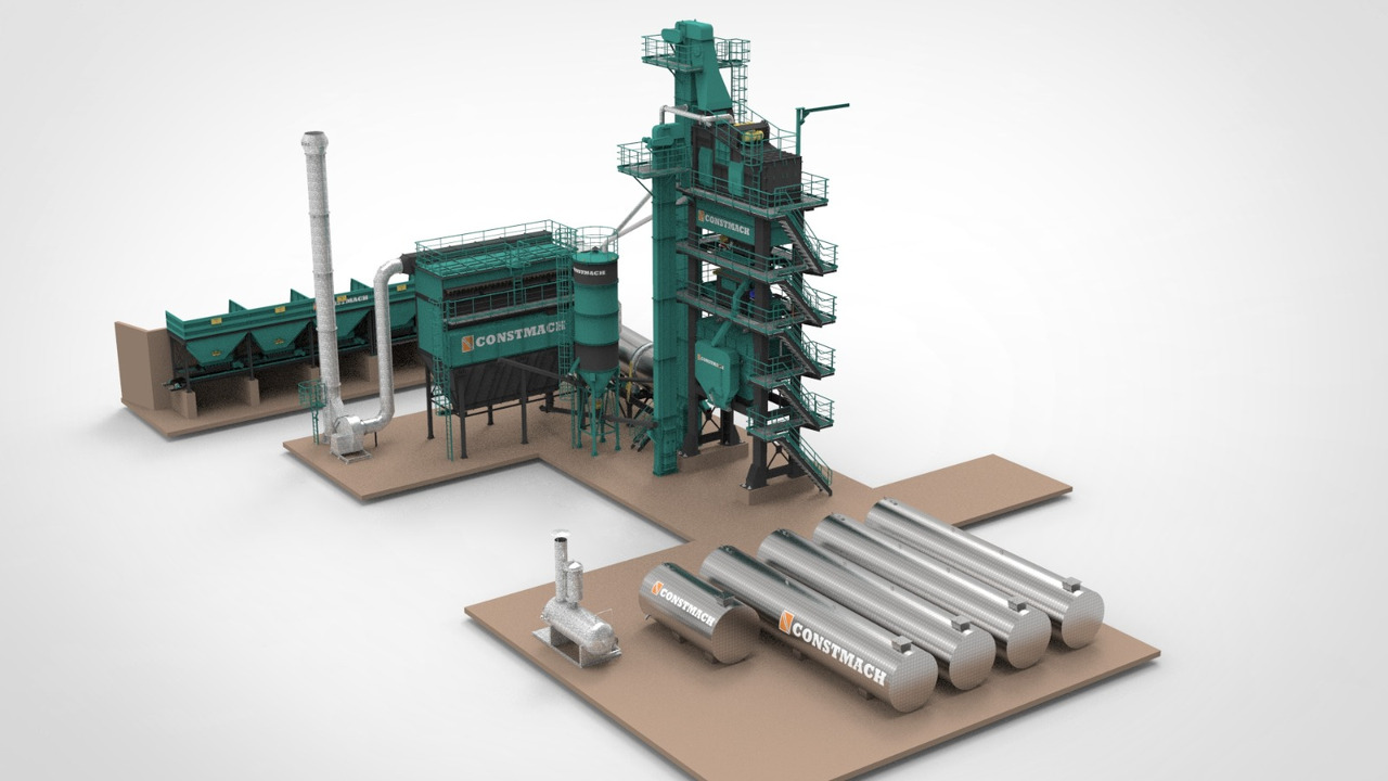 Centrale d'enrobage neuf Constmach Centrale D'asphalte Stationnaire Livrée en Stock Garantie 2 ans: photos 19 Centrale d'enrobage neuf Constmach Centrale D'asphalte Stationnaire Livrée en Stock Garantie 2 ans: photos 19