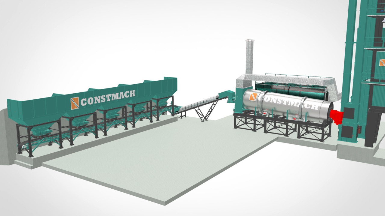 Centrale d'enrobage neuf Constmach Feste Asphaltanlagen vom Batch-Typ: photos 6