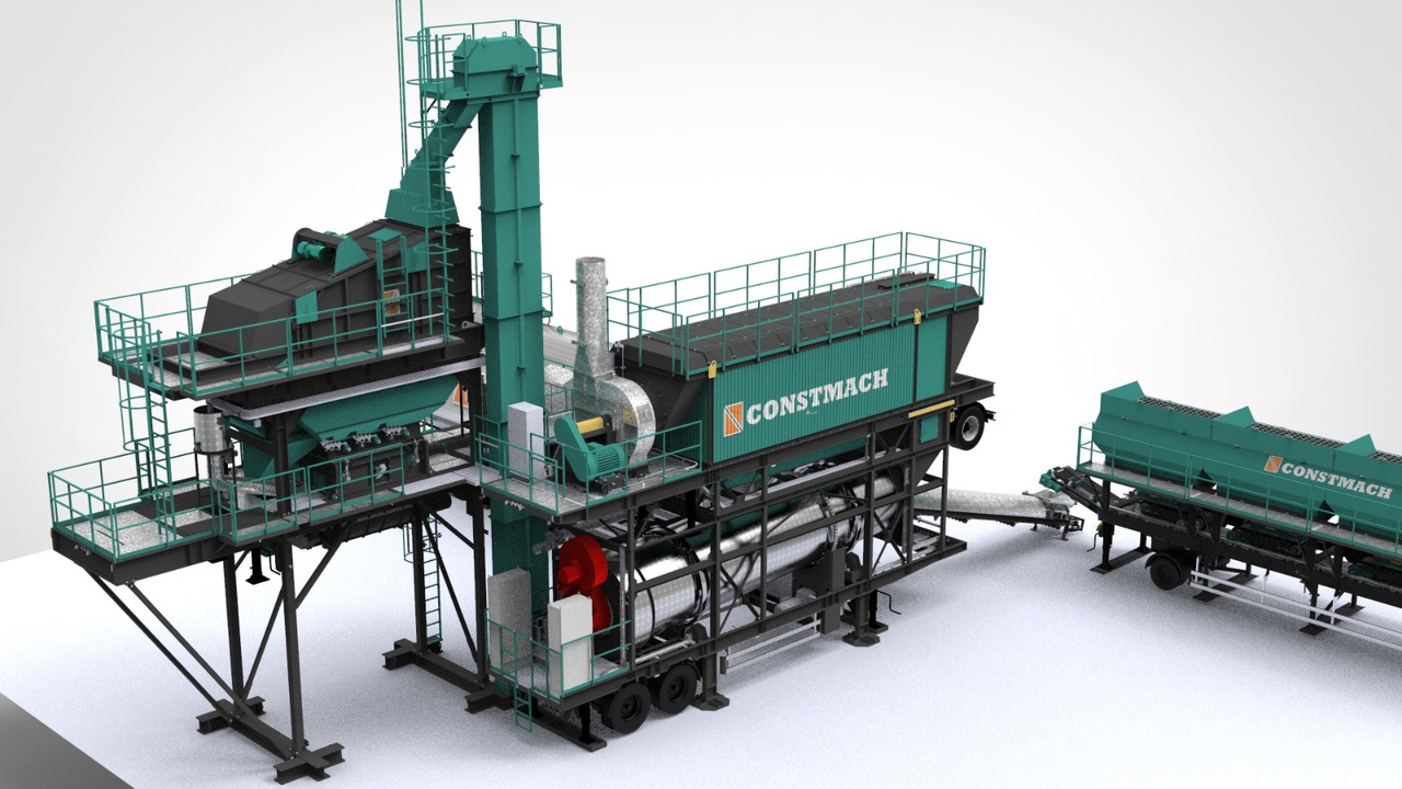 Constmach Mobile Asphalt Plant - Centrale d'enrobage: photos 1 Constmach Mobile Asphalt Plant - Centrale d'enrobage: photos 1