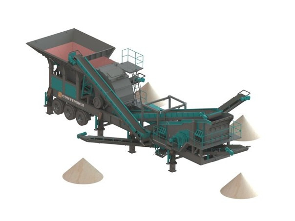 Constmach Mobile Limestone Crushing And Screening Plant With A Capacity Of 250-300 T/h - Concasseur mobile: photos 1 Constmach Mobile Limestone Crushing And Screening Plant With A Capacity Of 250-300 T/h - Concasseur mobile: photos 1