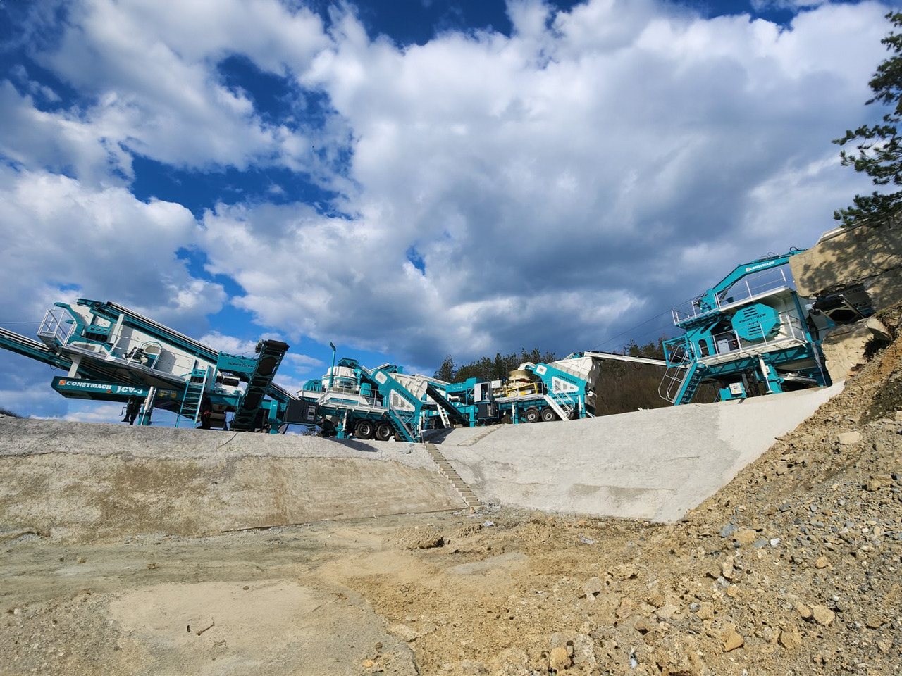 Constmach Mobile Prallbrechanlage mit 300 Tonnen Produktionskapazität - Concasseur mobile: photos 3 Constmach Mobile Prallbrechanlage mit 300 Tonnen Produktionskapazität - Concasseur mobile: photos 3
