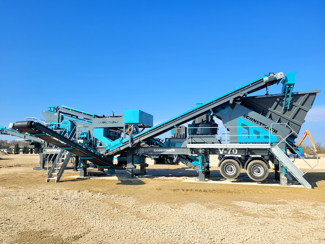 Constmach Mobiler Brecher mit vertikaler Welle und einer Kapazität von 200 t/h - Concasseur mobile: photos 4 Constmach Mobiler Brecher mit vertikaler Welle und einer Kapazität von 200 t/h - Concasseur mobile: photos 4