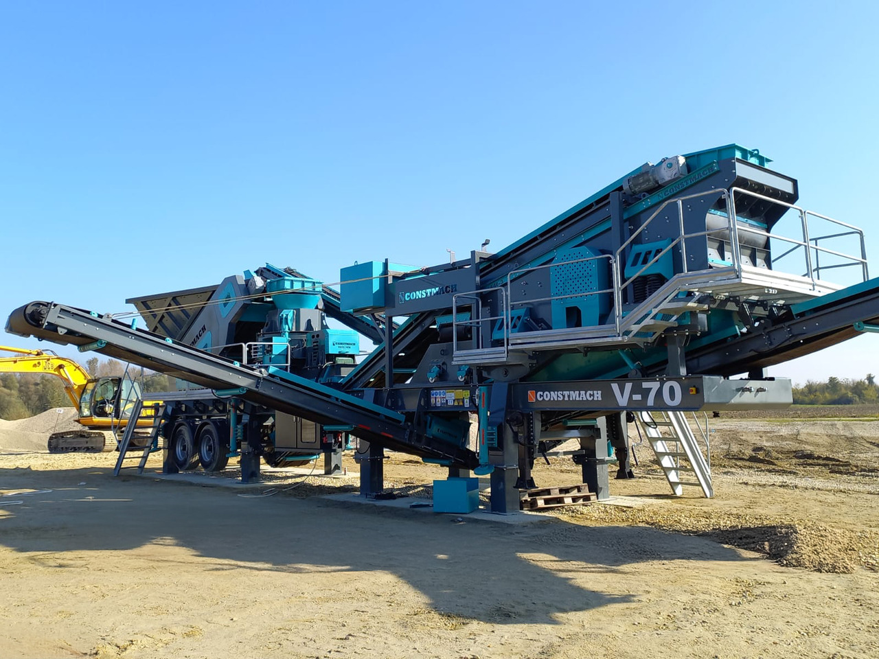 Constmach Mobiler Brecher mit vertikaler Welle und einer Kapazität von 200 t/h - Concasseur mobile: photos 5 Constmach Mobiler Brecher mit vertikaler Welle und einer Kapazität von 200 t/h - Concasseur mobile: photos 5