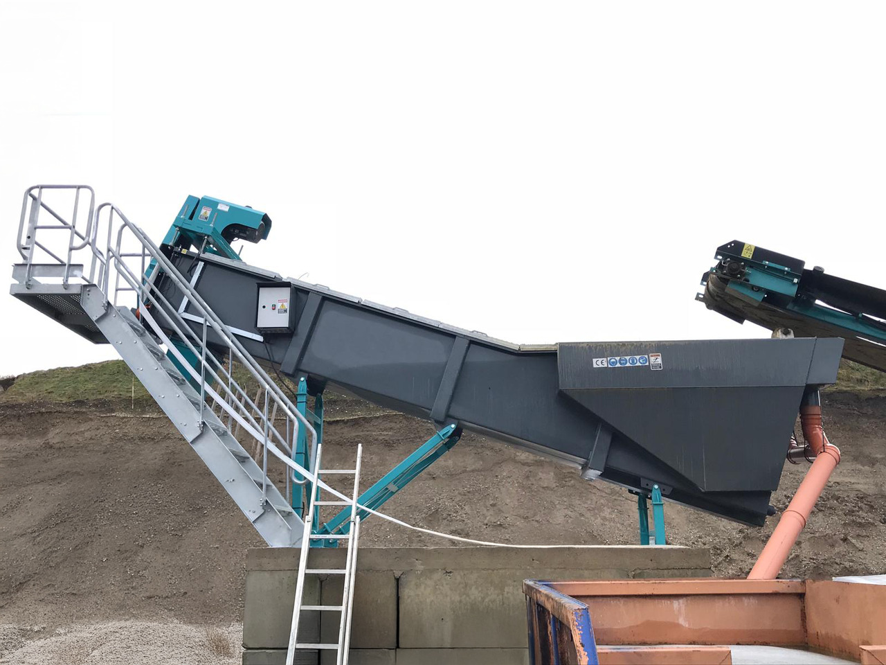 Constmach Screw Sand Washing Machine / Spiral Sand Washing Machine - Crible: photos 3 Constmach Screw Sand Washing Machine / Spiral Sand Washing Machine - Crible: photos 3