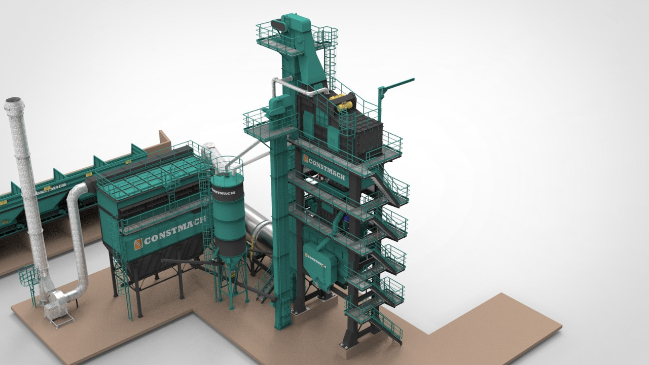 Centrale d'enrobage neuf Constmach Stationary Asphalt Plant Delivered in Stock 2 Year Warranty: photos 8 Centrale d'enrobage neuf Constmach Stationary Asphalt Plant Delivered in Stock 2 Year Warranty: photos 8
