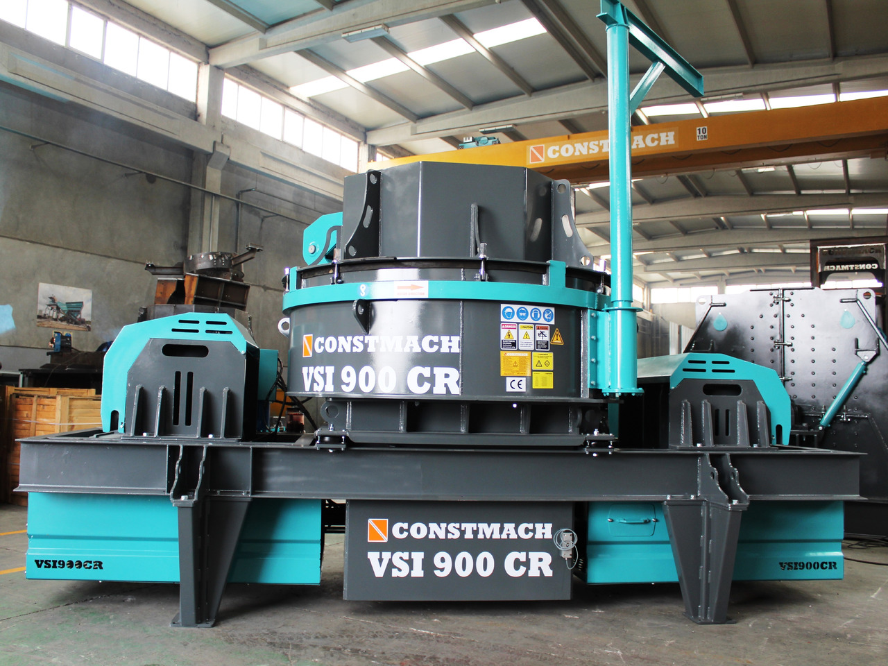 Constmach Vertical Shaft Impact Stone Crusher 190-250 TPH - Concasseur à percussion: photos 4 Constmach Vertical Shaft Impact Stone Crusher 190-250 TPH - Concasseur à percussion: photos 4