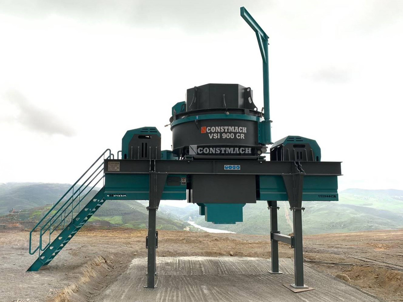 Constmach Vertical Shaft Impact Stone Crusher 190-250 TPH - Concasseur à percussion: photos 5 Constmach Vertical Shaft Impact Stone Crusher 190-250 TPH - Concasseur à percussion: photos 5
