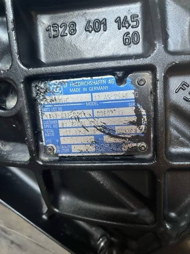 ZF 12AS2530 12AS2330 TO - Boîte de vitesse pour Camion: photos 5 ZF 12AS2530 12AS2330 TO - Boîte de vitesse pour Camion: photos 5