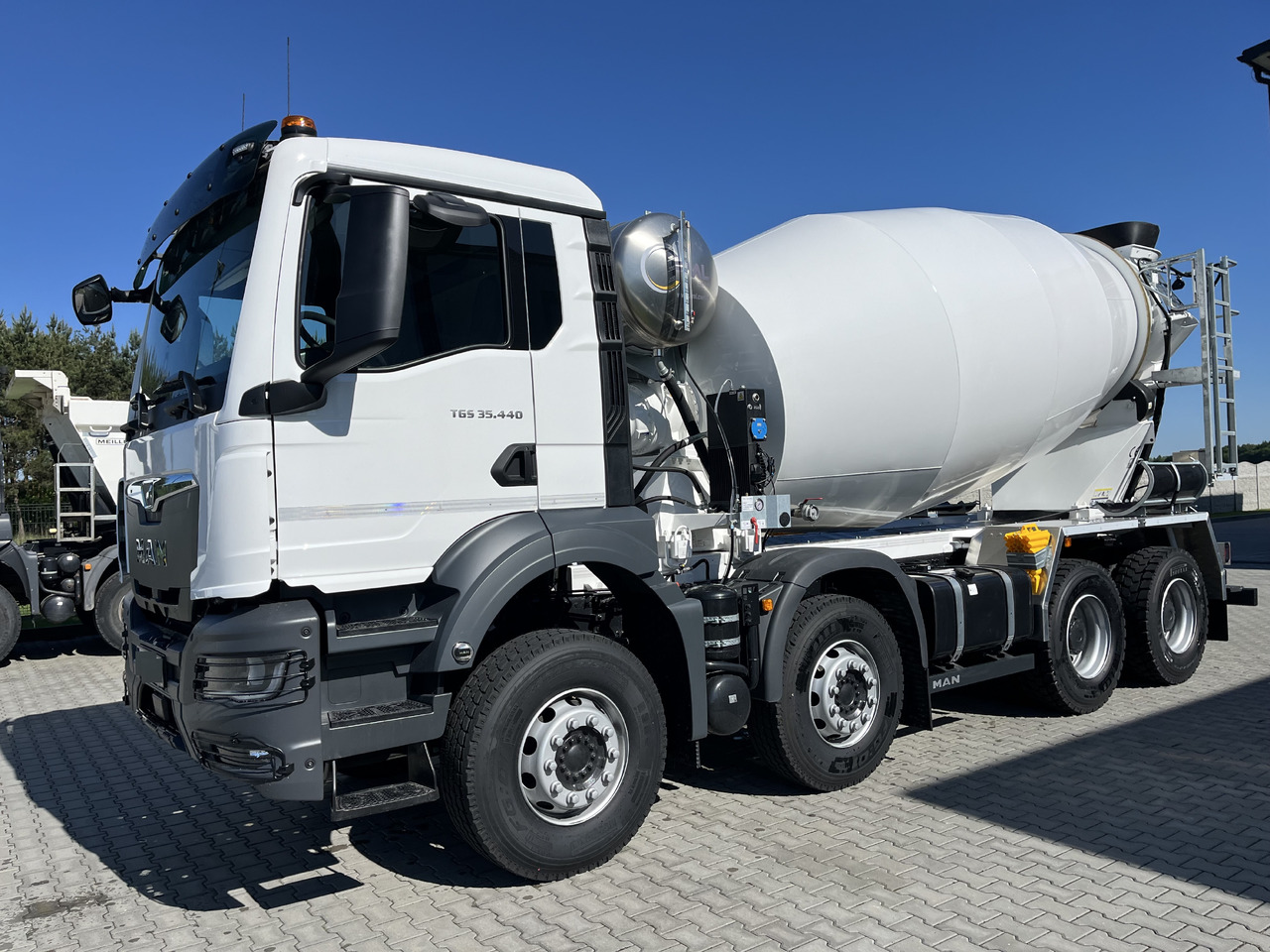 MAN TGS 35.480, 8x4 BB, EURO 6, YEAR 2024, 10m - NEW - Camion malaxeur: photos 3 MAN TGS 35.480, 8x4 BB, EURO 6, YEAR 2024, 10m - NEW - Camion malaxeur: photos 3