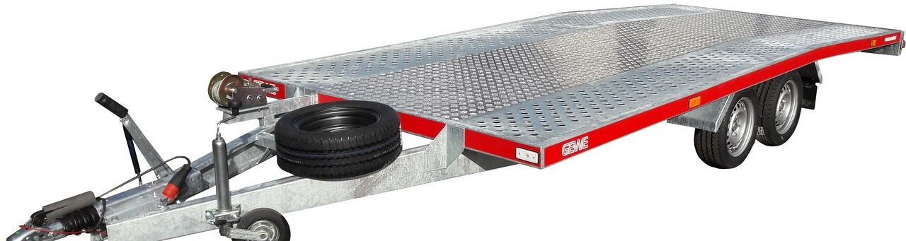 Gewe L3500 D/5, 6,10 x 2,10 m - Remorque porte-voitures: photos 1 Gewe L3500 D/5, 6,10 x 2,10 m - Remorque porte-voitures: photos 1