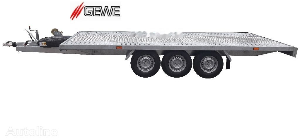 Gewe Laweta 3 osiowa 5x2,1 m - B3500 A/1 - Remorque porte-voitures: photos 5 Gewe Laweta 3 osiowa 5x2,1 m - B3500 A/1 - Remorque porte-voitures: photos 5