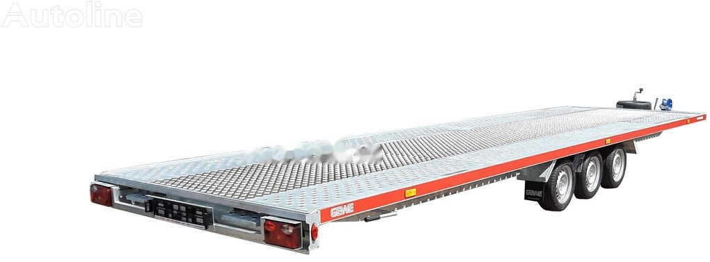 Gewe Laweta 3 osiowa 5x2,1 m - B3500 A/1 - Remorque porte-voitures: photos 3 Gewe Laweta 3 osiowa 5x2,1 m - B3500 A/1 - Remorque porte-voitures: photos 3