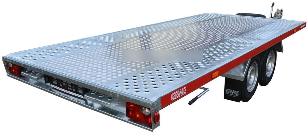 Gewe Laweta L3500 C/1 dł. 4,1 x 2,1 m - SUPER MOCNA - Remorque porte-voitures: photos 4 Gewe Laweta L3500 C/1 dł. 4,1 x 2,1 m - SUPER MOCNA - Remorque porte-voitures: photos 4