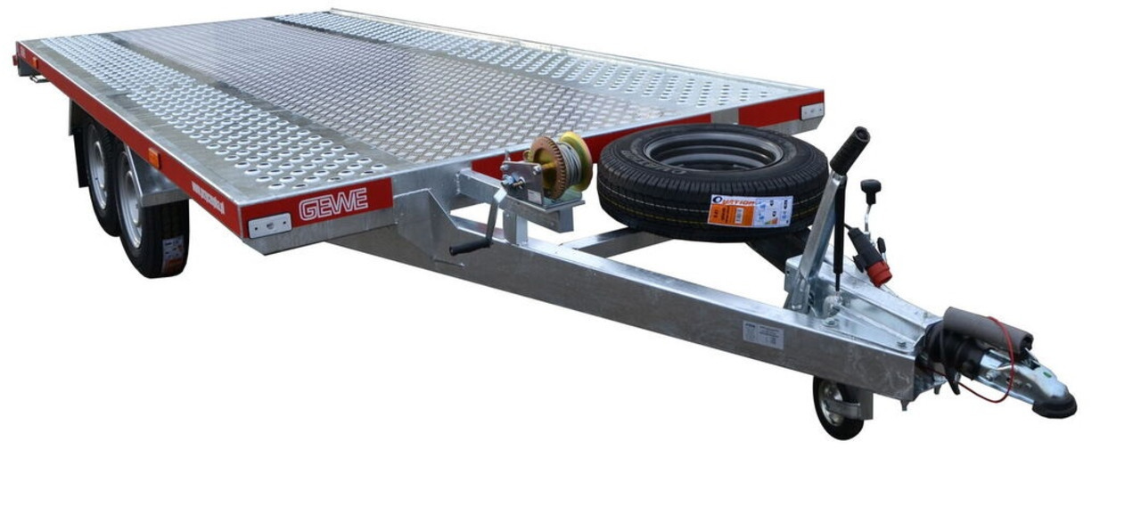 Gewe Laweta L3500 C/1 dł. 4,1 x 2,1 m - SUPER MOCNA - Remorque porte-voitures: photos 3 Gewe Laweta L3500 C/1 dł. 4,1 x 2,1 m - SUPER MOCNA - Remorque porte-voitures: photos 3