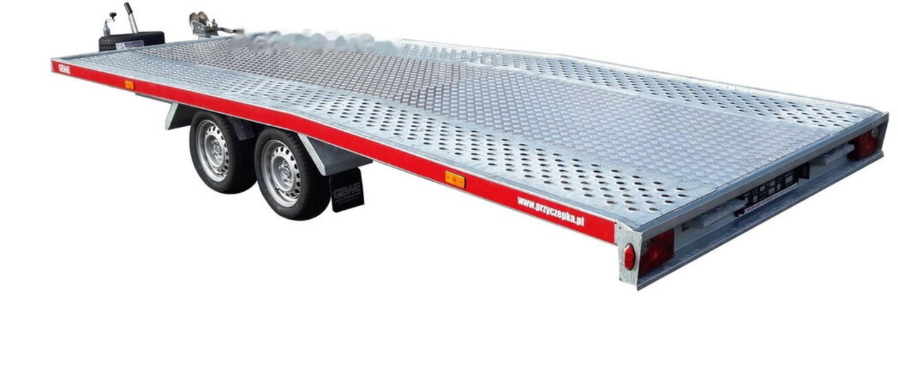 Gewe Laweta L3500 D/1 - 4x2,1 m - super wytrzymała - Remorque porte-voitures: photos 3 Gewe Laweta L3500 D/1 - 4x2,1 m - super wytrzymała - Remorque porte-voitures: photos 3
