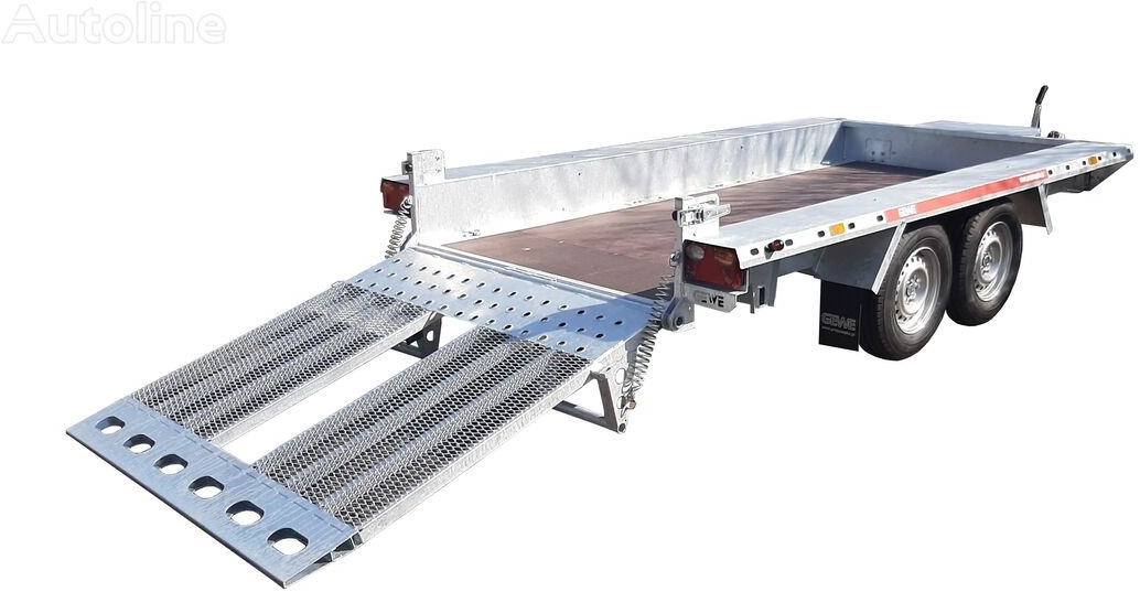 Gewe P3500 E/1 Przyczepa pod minikoparkę 3,5x1,6m SUPER MOCNA! - Remorque porte engin: photos 4 Gewe P3500 E/1 Przyczepa pod minikoparkę 3,5x1,6m SUPER MOCNA! - Remorque porte engin: photos 4