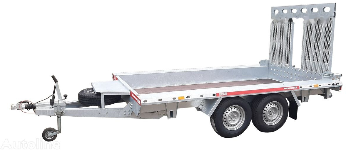 Gewe P3500 E/1 Przyczepa pod minikoparkę 3,5x1,6m SUPER MOCNA! - Remorque porte engin: photos 2 Gewe P3500 E/1 Przyczepa pod minikoparkę 3,5x1,6m SUPER MOCNA! - Remorque porte engin: photos 2