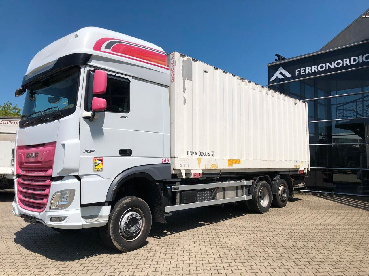DAF XF450 SSC Lenk/Lift*LBW*AHK*Standklima - Camion porte-conteneur/ Caisse mobile: photos 3 DAF XF450 SSC Lenk/Lift*LBW*AHK*Standklima - Camion porte-conteneur/ Caisse mobile: photos 3