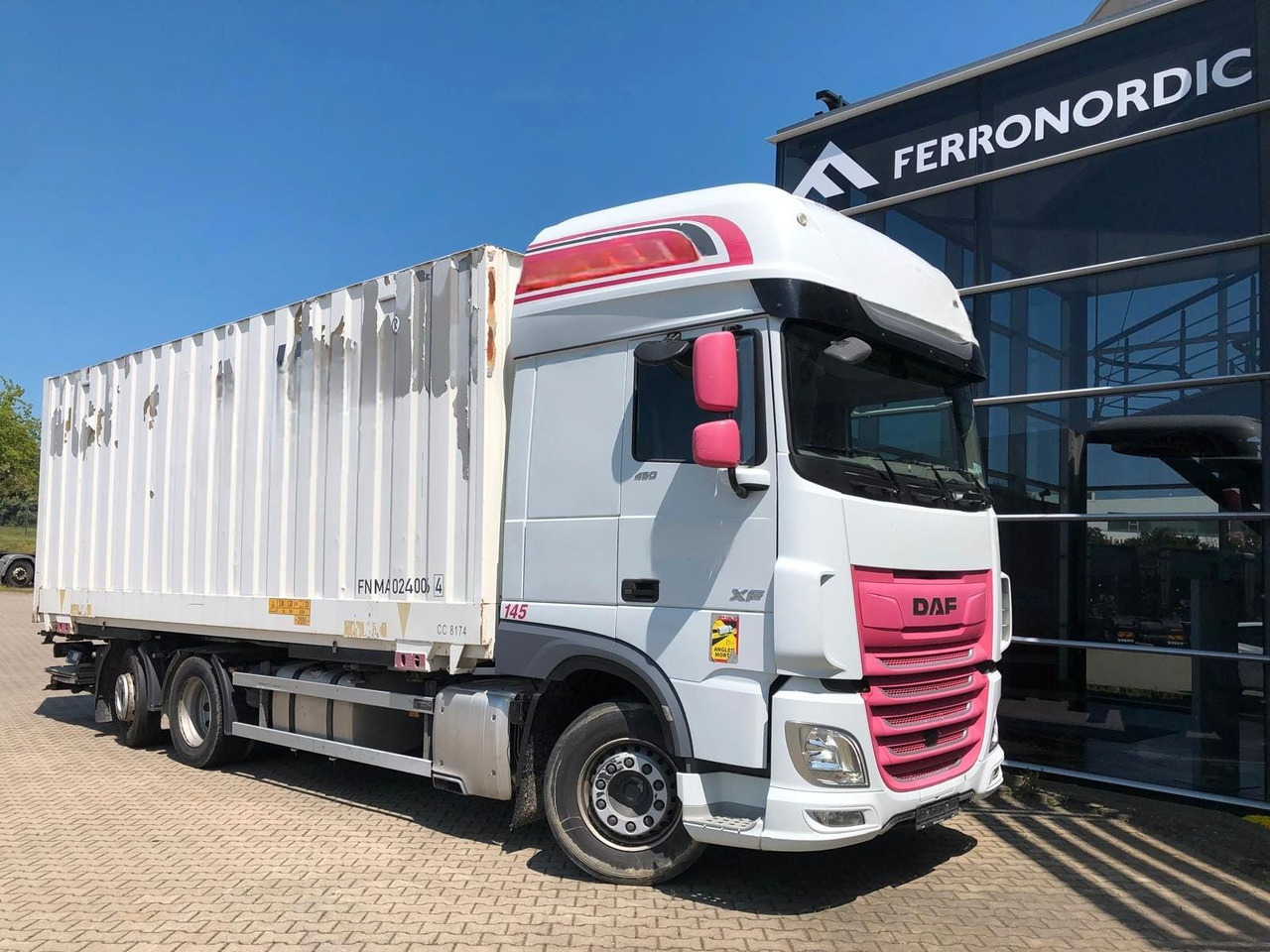 DAF XF450 SSC Lenk/Lift*LBW*AHK*Standklima - Camion porte-conteneur/ Caisse mobile: photos 1 DAF XF450 SSC Lenk/Lift*LBW*AHK*Standklima - Camion porte-conteneur/ Caisse mobile: photos 1
