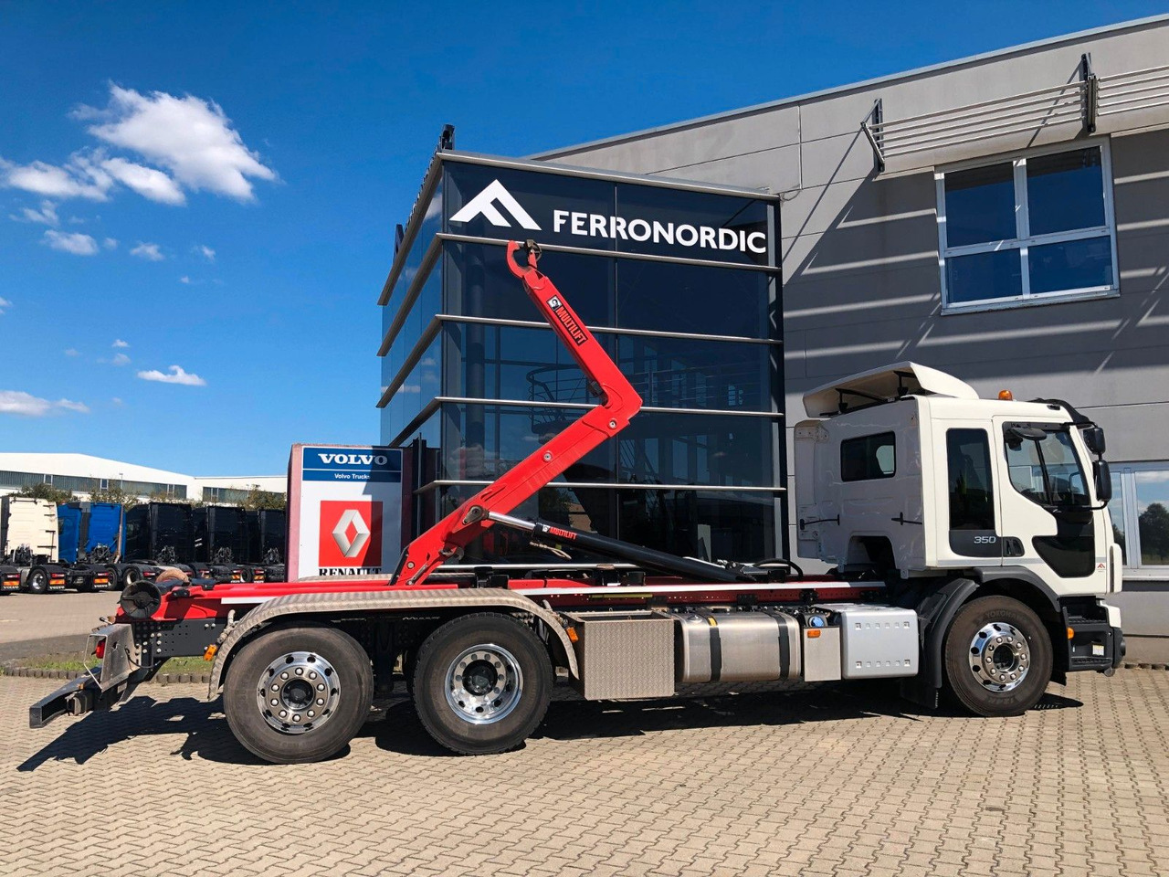 Volvo FE 350 6x2 Lenkachse*Alufelgen*HIAB*AHK*Klima - Camion ampliroll: photos 4 Volvo FE 350 6x2 Lenkachse*Alufelgen*HIAB*AHK*Klima - Camion ampliroll: photos 4
