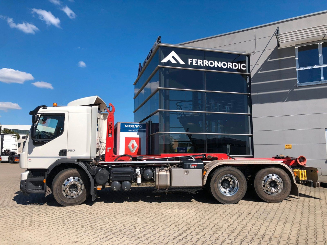 Volvo FE 350 6x2 Lenkachse*Alufelgen*HIAB*AHK*Klima - Camion ampliroll: photos 3 Volvo FE 350 6x2 Lenkachse*Alufelgen*HIAB*AHK*Klima - Camion ampliroll: photos 3