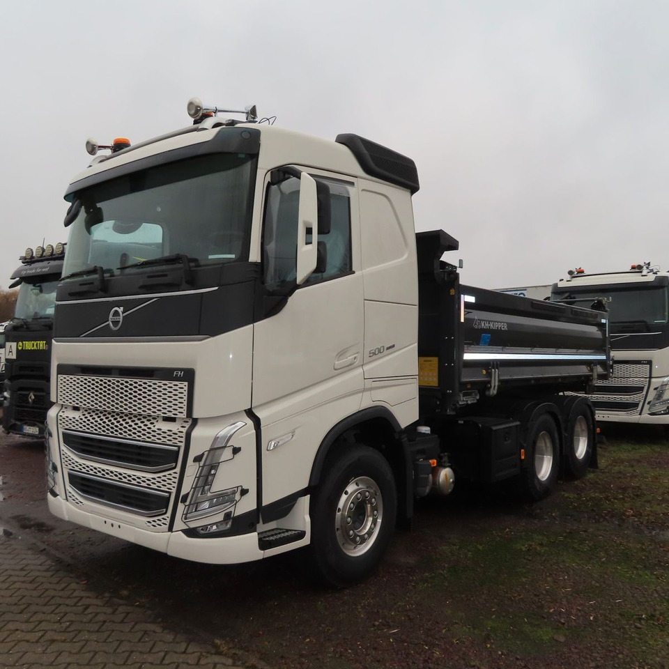Volvo FH 500 6x4 - Camion benne: photos 1 Volvo FH 500 6x4 - Camion benne: photos 1
