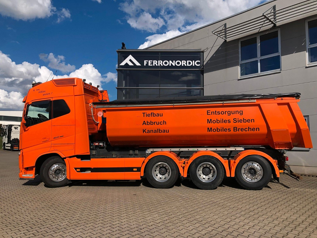 Volvo FH460 8x4 Tridem*Lift+LenkAchse*ALU*AHK*VollLuft - Camion benne: photos 4 Volvo FH460 8x4 Tridem*Lift+LenkAchse*ALU*AHK*VollLuft - Camion benne: photos 4