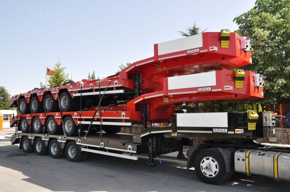 Özgül 4 AXLE LOWBED SEMI TRAILER - Semi-remorque surbaissé: photos 1 Özgül 4 AXLE LOWBED SEMI TRAILER - Semi-remorque surbaissé: photos 1