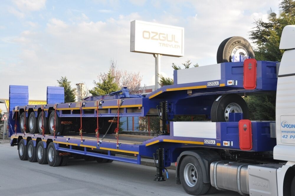 Özgül 4 AXLE LOWBED SEMI TRAILER - Semi-remorque surbaissé: photos 2 Özgül 4 AXLE LOWBED SEMI TRAILER - Semi-remorque surbaissé: photos 2