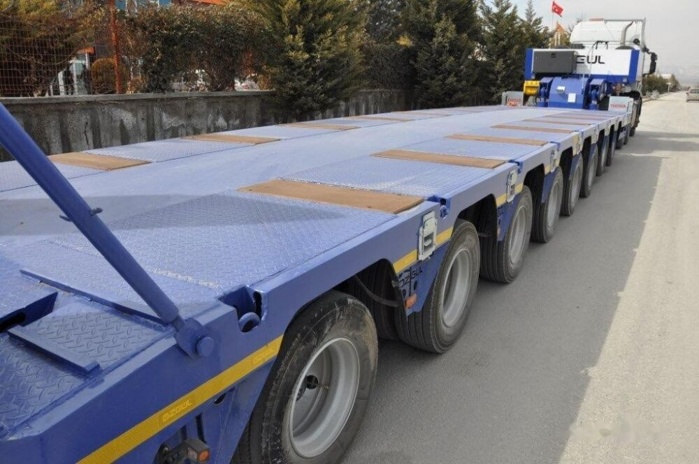 Özgül 8 AXLE LOWBED SEMI TRAILER - Semi-remorque surbaissé: photos 2 Özgül 8 AXLE LOWBED SEMI TRAILER - Semi-remorque surbaissé: photos 2